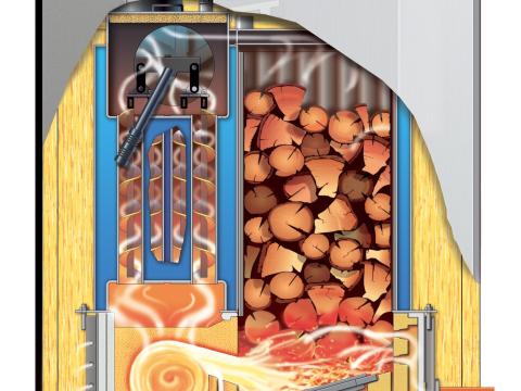 Faelgázosító kazán - GUNTAMATIC BMK