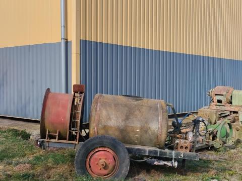 Vontatott axiálventilátoros permetező