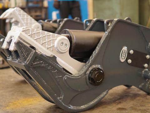 Morzsoló olló 3-5 tonnás minikotróra (pulverizátor)