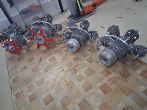 DEFÉM felújított kompresszorok