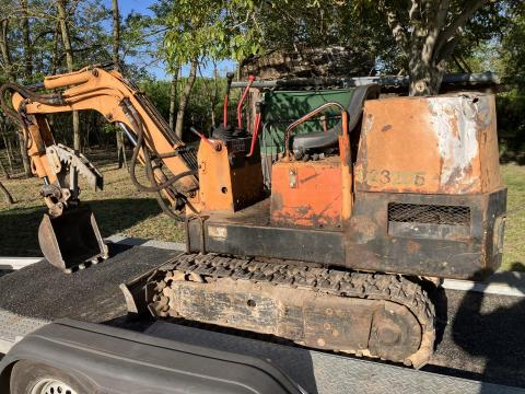 Pel Job TB650S minikotró utánfutóval együtt eladó