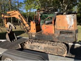 Pel Job TB650S minikotró utánfutóval együtt eladó