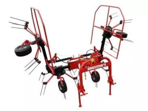 Új Metal-Technik 4 rotoros rendterítő (szénaszárító)