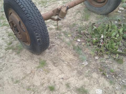 Mbp 6.5 pótkocsi tengely eladó