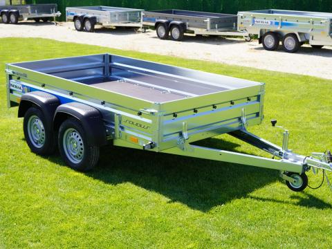 Új 2 tengelyes utánfutó (263x150cm) most 699.000 Ft helyett bruttó 645.000 Ft