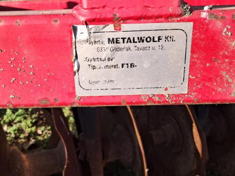 Metal Wolf 2.5 nehéz tárcsa