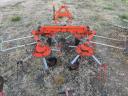 4 rotoros függesztett rendterítő, rendkezelő