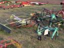 4 rotoros függesztett rendterítő, rendkezelő