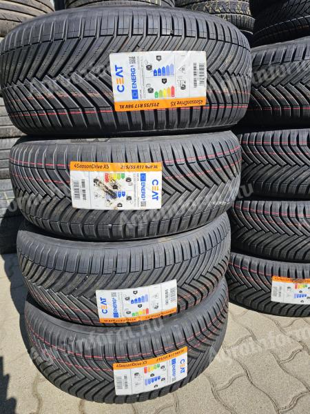 215/55R17 CEAT 98V XL (Pirelli termék) Új négyévszakos gumi akció