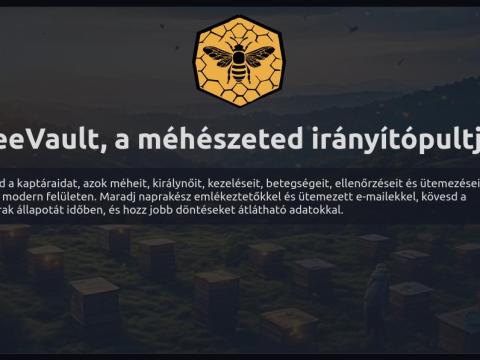 Méhészetkezelő alkalmazás – BeeVault