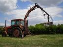 MTZ-80 KCR 4010-es daruval szerelve