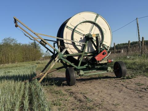 Pioggia Carnevali 82/300 senior vízágyúval,  variátor szíjjas hajtásházzal