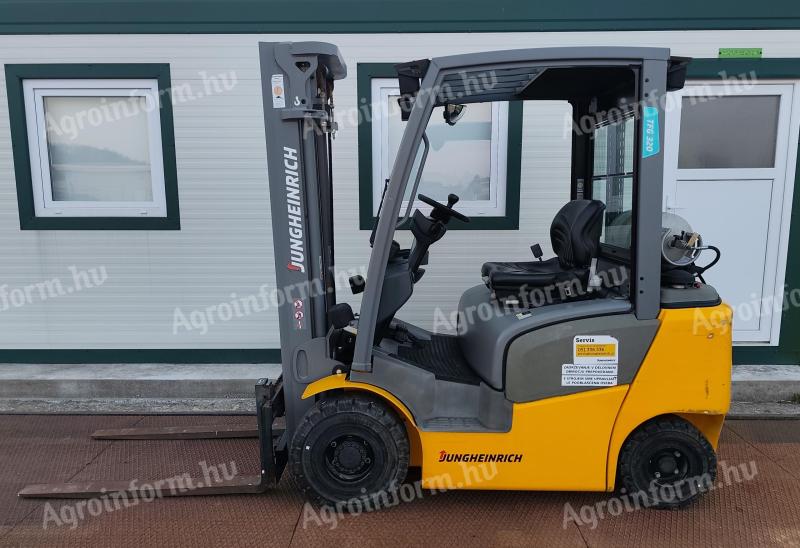 2020 Targonca Jungheinrich TFG 320, 2.000 kg,  330 cm,  gázüzemű,  230 munkaóra