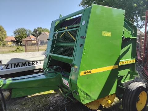 John deere 545 madzag kötésű köfbálázó