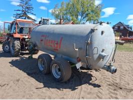 Fliegl 6000 literes horganyzott tartályos szippantó