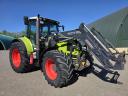 CLAAS Arion 630 Cebis + Stoll homlokrakodó