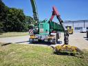 Eladó Valtra S394 traktor és JENZ HEM583Z vontatott aprítógép szerelvényben