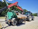 Eladó Valtra S394 traktor és JENZ HEM583Z vontatott aprítógép szerelvényben