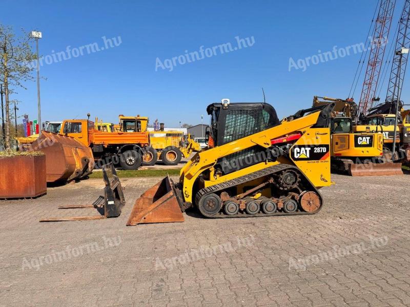 Caterpillar 287D / 2015 / 4.391 üzemóra / Lízing 20%-tól