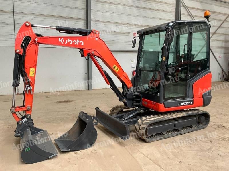 Kubota KX 027-4 / 2022 / 1.192 üzemóra / Lízing 20%-tól