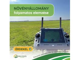 Drónos felmérés, precíziós szaktanácsadás
