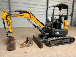 Bobcat E 26 / 2017 / 3 002 üzemóra / Lízing 20%-tól