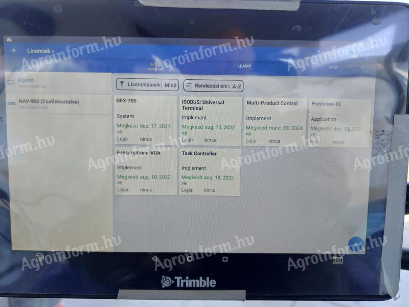 Trimble GFX-750 monitor