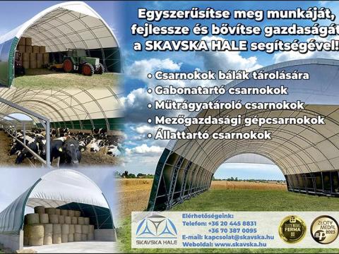 Skavska sátorcsarnok élőben a XXXII. Alföldi állattenyésztési és mezőgazda napokon Hódmezővásárhelyen