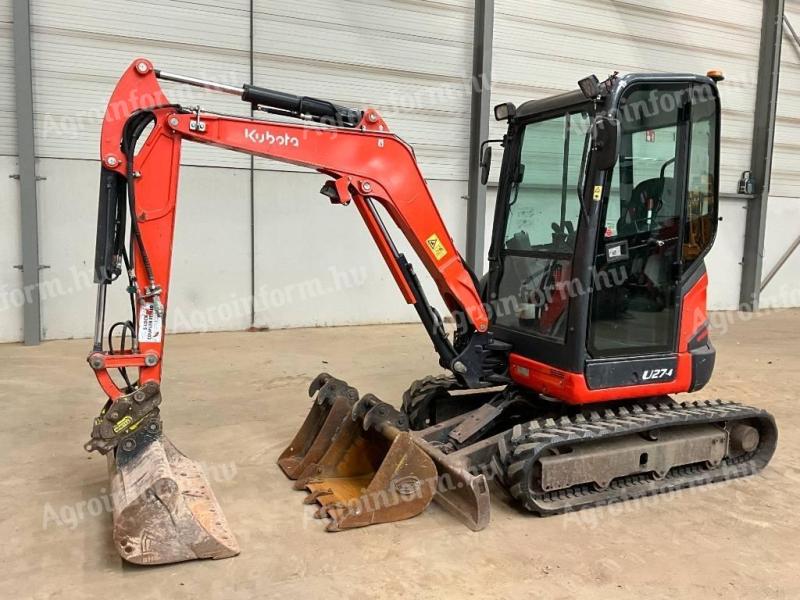 Kubota U 27-4 HI / 2018 / 1 214 üzemóra / Lízing 20%-tól