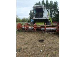 CLAAS 510cm szeles gabona asztal, szállito kocsival eladó