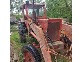 Eladó 50-es mtz traktor félkész homlokrakodóval