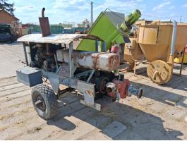 Bauer vízszivattyú 4 hengeres diesel motoros