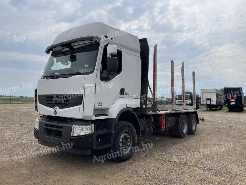 Renault Premium 460 DXI Lander 6x4 fa szállító