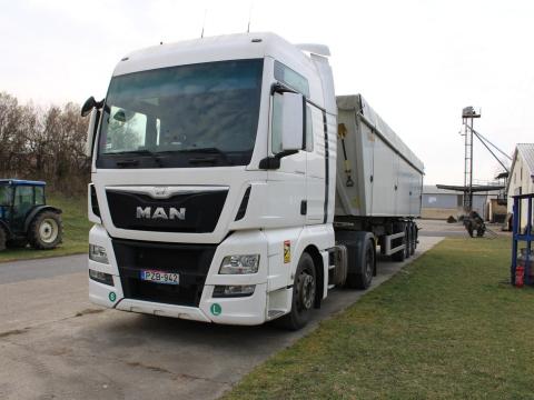 MAN tgx nyergesvontató eladó