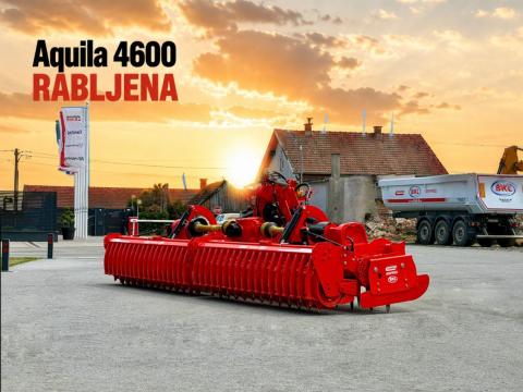 Maschio Gaspardo Aquila Rapido 4600 használt forgóborona