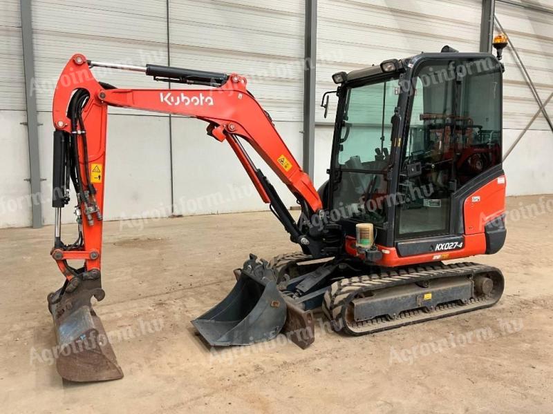 Kubota KX 027-4 HI / 2020 / 1 224 üzemóra / Lízing 20%-tól