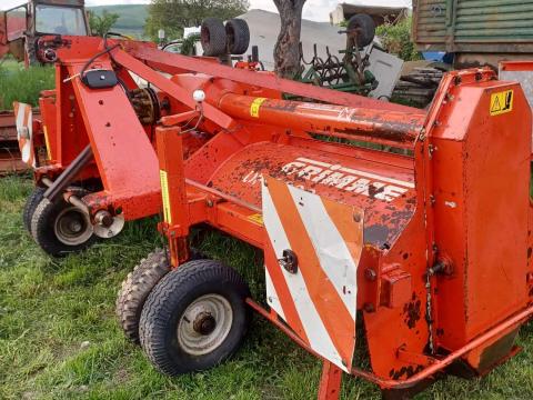 Grimme 4-75 bakhát töltő (DF-3000) megkímélt állapotban,  gyárilag nagy gruppal