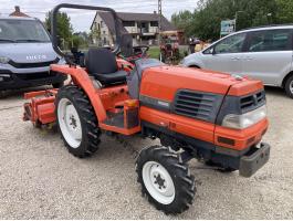 Kubota Grandel GL200 japán kistraktor talajmaróval, új gumikkal eladó