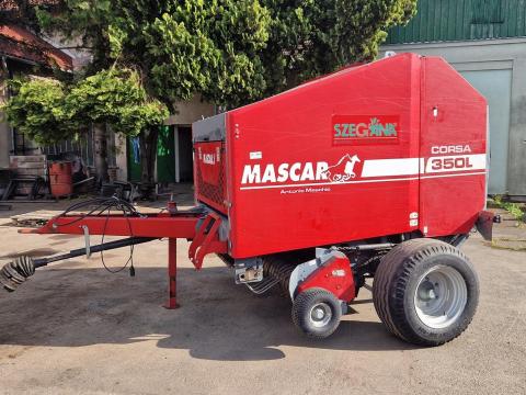 Mascar Corsa 350L bálázó akár MTZ-hez,  új láncokkal! SZEZONRA FELKÉSZÍTVE