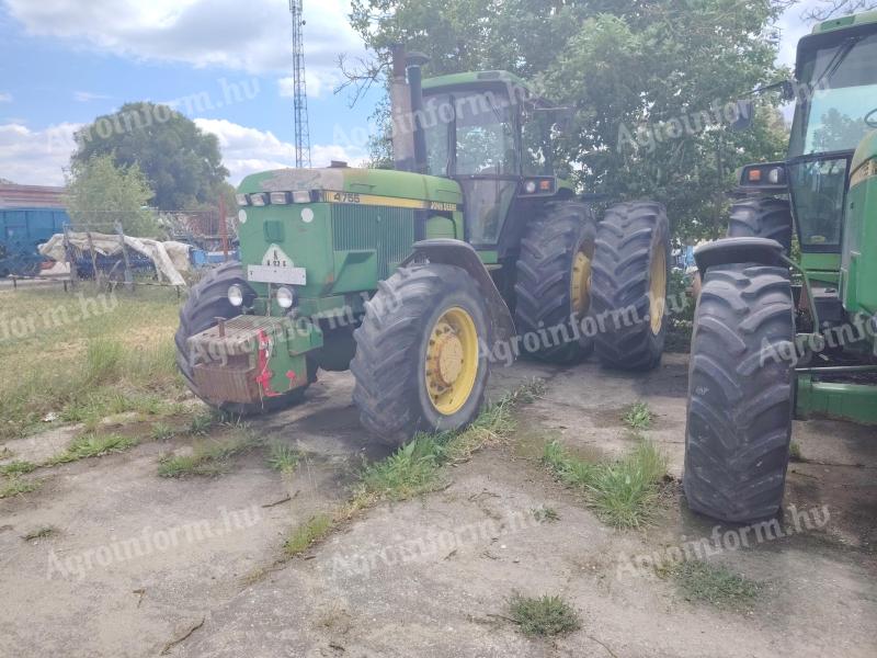 John Deere 4755 ikerkerékkel