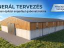 Gabonatároló tervezés - építési engedély