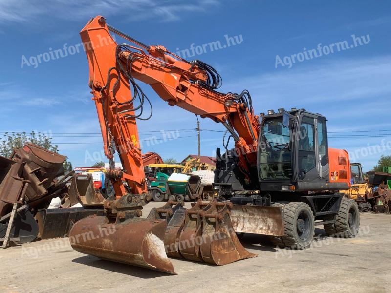 Hitachi ZW140W-3 gumikerekes kotró