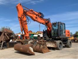 Hitachi ZW140W-3 gumikerekes kotró