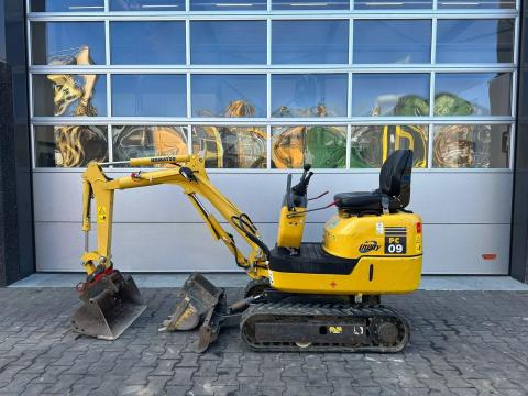 Komatsu PC09-1 / 2020 / 756 üzemóra / Lízing 20%-tól Komatsu PC09-1 / 2020 / 756 üzemóra / Lízing 20%-tól