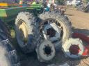 ÁPOLÓKERÉK,  MŰVELŐKERÉK garnitúra LANDINI,  FERGUSON,  JOHN DEERE,  NEW HOLLAND,  CASE stb. 270/95R48 és 270/95R32 méretű gumikkal, , ,  . 11.2-48, 11.2-32