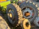 ÁPOLÓKERÉK,  MŰVELŐKERÉK garnitúra LANDINI,  FERGUSON,  JOHN DEERE,  NEW HOLLAND,  CASE stb. 270/95R48 és 270/95R32 méretű gumikkal, , ,  . 11.2-48, 11.2-32
