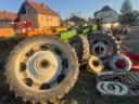 ÁPOLÓKERÉK,  MŰVELŐKERÉK garnitúra LANDINI,  FERGUSON,  JOHN DEERE,  NEW HOLLAND,  CASE stb. 270/95R48 és 270/95R32 méretű gumikkal, , ,  . 11.2-48, 11.2-32