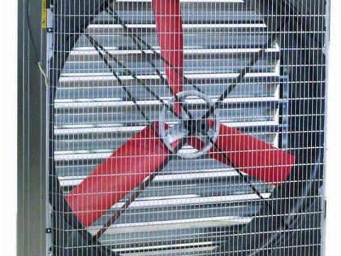 Vostermans Multifan 130; 140 x 140-es fali ventilátor zsaluval