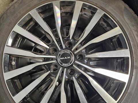 5x130 9,5x20 ET35 MAK újszerű alufelni Mercedes, VW Touareg, Porsche Cayenne