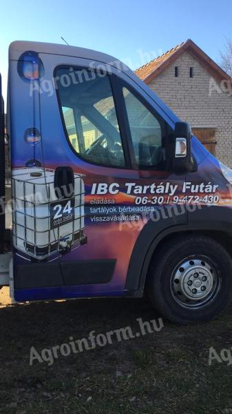 IBC 600-1000 literes tartály országosan szállítva